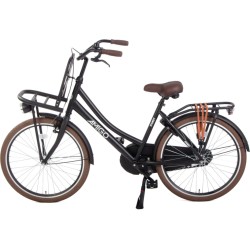 Sturdy 24 Inch 43 cm Girls Coaster Brake Matte black