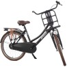 Sturdy 24 Inch 43 cm Girls Coaster Brake Matte black