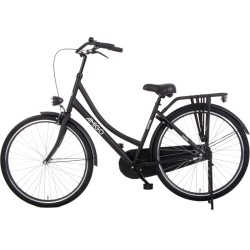 Cotton omafiets 28 Inch 50 cm Women Coaster Brake Matte black