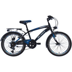 Blast 20 Inch 30 cm Boys 6SP Rim Brakes Black/Blue