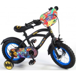 Batman 12 Inch 23 cm Boys Coaster Brake Black