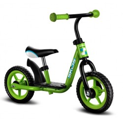 Loopfiets met 2 wielen 10 Inch Junior Green/Black