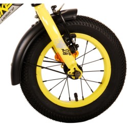 Thombike 12 Inch 21,5 cm Boys Coaster Brake Black/Yellow