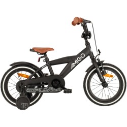 Explorer 14 Inch 21,5 cm Boys Coaster Brake Black/White