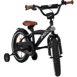 Explorer 16 Inch 23 cm Boys Coaster Brake Black/White