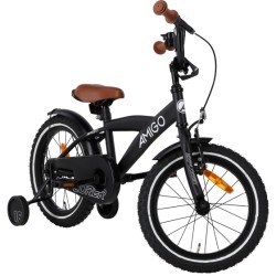 Explorer 16 Inch 23 cm Boys Coaster Brake Black/White