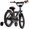 Explorer 16 Inch 23 cm Boys Coaster Brake Black/White