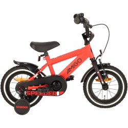 Speeder 12 Inch 21,5 cm Boys Coaster Brake Red/Black