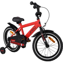 Speeder 16 Inch 27 cm Boys Coaster Brake Red/Black