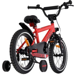 Speeder 16 Inch 27 cm Boys Coaster Brake Red/Black