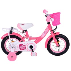 Ashley 12 Inch 21,5 cm Girls Coaster Brake Dark Pink