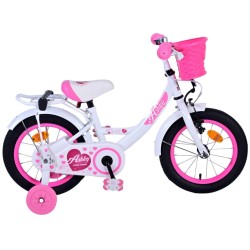 Ashley 14 Inch 22,5 cm Girls Coaster Brake White/Pink