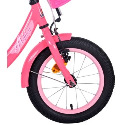 Ashley 14 Inch 22,5 cm Girls Coaster Brake Dark Pink