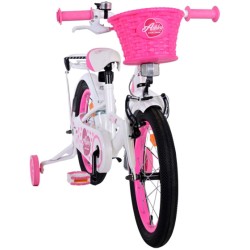 Ashley 16 Inch 23 cm Girls Coaster Brake White/Pink