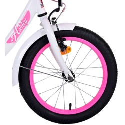 Ashley 16 Inch 23 cm Girls Coaster Brake White/Pink