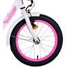 Ashley 16 Inch 23 cm Girls Coaster Brake White/Pink