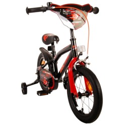 Super GT 14 Inch 22 cm Boys Coaster Brake Black/Red