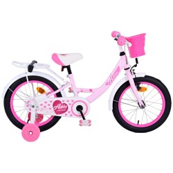 Ashley 16 Inch 23 cm Girls Coaster Brake Light pink/White