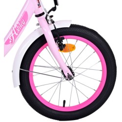 Ashley 16 Inch 23 cm Girls Coaster Brake Light pink/White