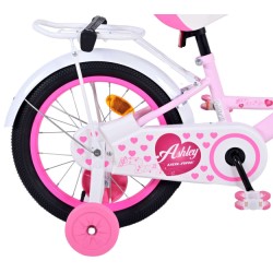 Ashley 16 Inch 23 cm Girls Coaster Brake Light pink/White