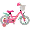 Barbie 12 Inch 20 cm Girls Coaster Brake Pink/Mint Green