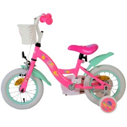 Barbie 12 Inch 20 cm Girls Coaster Brake Pink/Mint Green