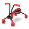 ScrambleBug Beetle Loopfiets met 4 Wielen Junior Red/Black