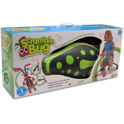 ScrambleBug Hornet Loopfiets met 4 Wielen Junior Green/Black