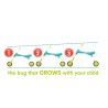 ScuttleBug XL Splodge Loopfiets met 3 Wielen Junior Turquoise/Green