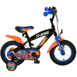 Hot Wheels 12 Inch 21,5 cm Boys Coaster Brake Black/Orange