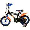 Hot Wheels 12 Inch 21,5 cm Boys Coaster Brake Black/Orange