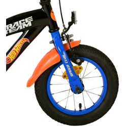 Hot Wheels 12 Inch 21,5 cm Boys Coaster Brake Black/Orange