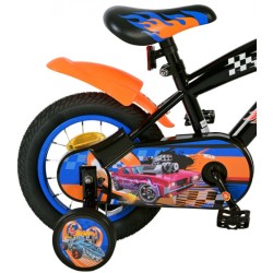 Hot Wheels 12 Inch 21,5 cm Boys Coaster Brake Black/Orange