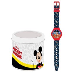 WALT DISNEY KID WATCH Mod. MICKEY MOUSE - Tin Box ***Special Price***