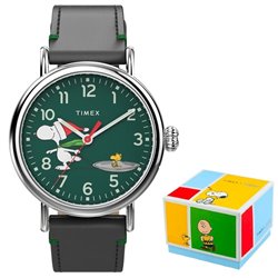 TIMEX Mod. PEANUTS COLLECTION - THE WATERBURY - Snoopy Woodstock Ice Skating - Special Pack