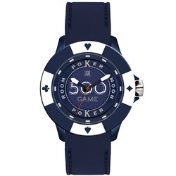 LIGHT TIME Mod. POKER - Blue / White