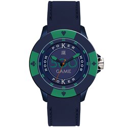 LIGHT TIME Mod. POKER - Blue / Green