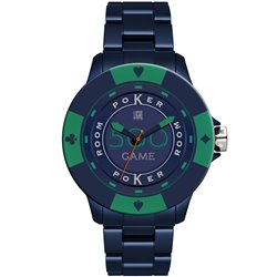 LIGHT TIME Mod. POKER - Blue / Green