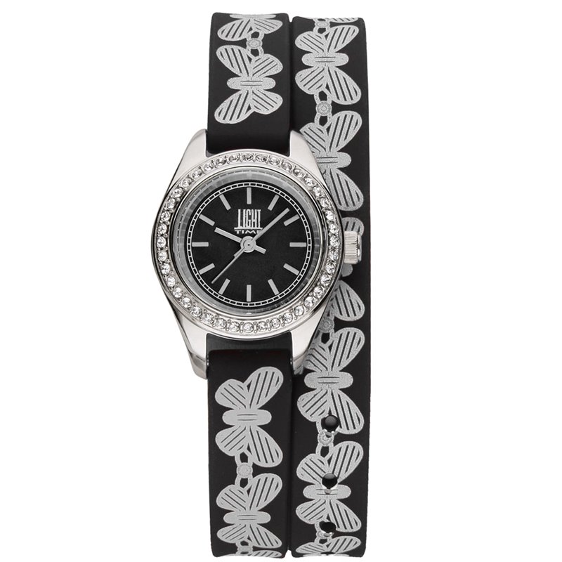 LIGHT TIME Mod. ROCOCO - Black Strass