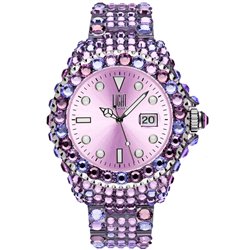 LIGHT TIME Mod. MEDITERRANEO - Full Strass / Pink