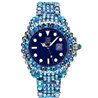 LIGHT TIME Mod. MEDITERRANEO - Full Strass / Blue