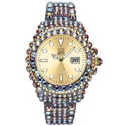 LIGHT TIME Mod. MEDITERRANEO - Full Strass / Gold