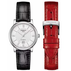 TISSOT Mod. CARSON AUTOMATIC W-DIAMONDS - Special Pack + Extra Strap