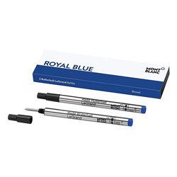 MONTBLANC Mod. ROLLERBALL LEGRAND REFILLS - Broad - ROYAL BLUE