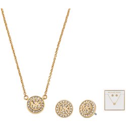 MICHAEL KORS JEWELS Mod. LOGO - Special Pack Necklace + Earrings