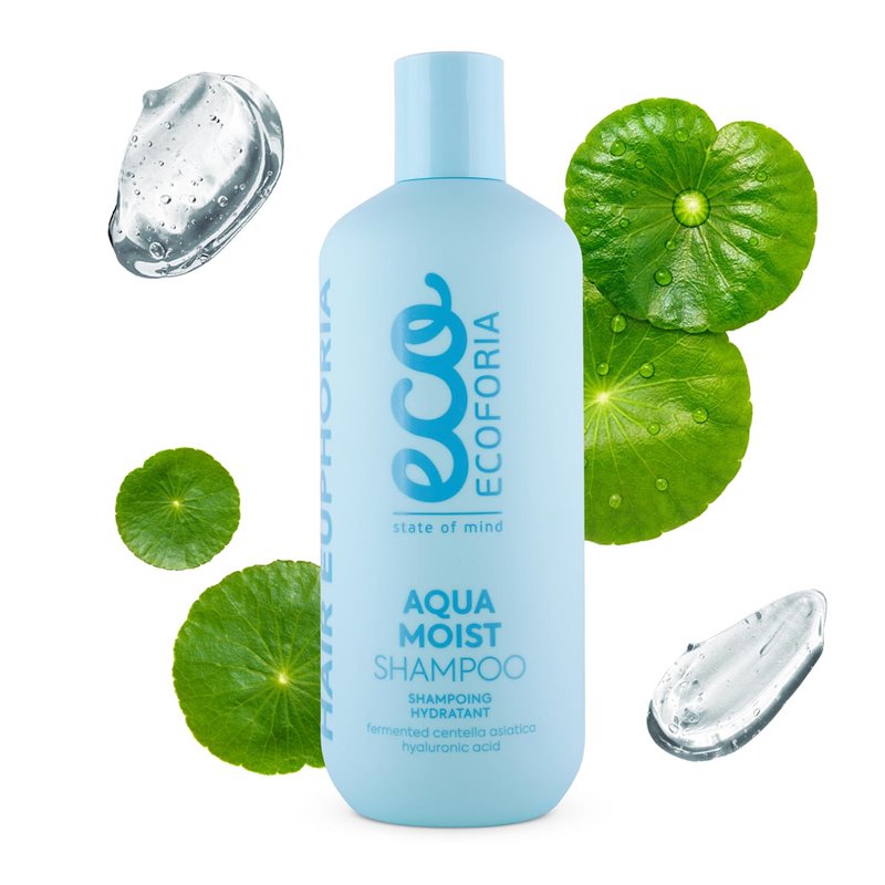 ECOFORIA AQUA MOIST CHAMPU HIDRATANTE 400ML;HOMBRE