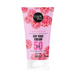 ORGANIC SHOP RASPBERRY CREMA FACIAL DE DIA SPF50 50ML;UNISEX