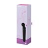 SATISFYER PLANET WAND-ER VIBRADOR BLACK + ROSEGOLD 1UN;MUJER