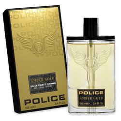 POLICE AMBER GOLD EAU DE TOILETTE FOR MAN 100ML VAPORIZADOR;HOMBRE