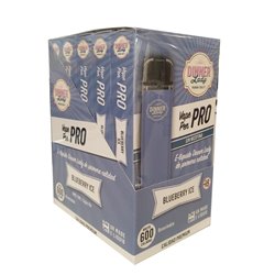 DINNER LADY PRO VAPEADOR ICE BLUEBERRY SIN NICOTINA PACK 10UN;UNISEX